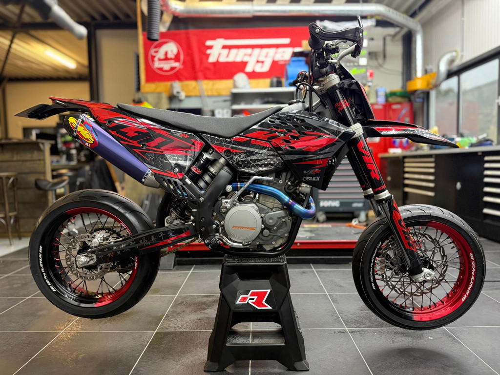 KTM 530 EXC-R A2 rijbewijs Supermotard Supermoto SM VTR Style A2 rijbewijs