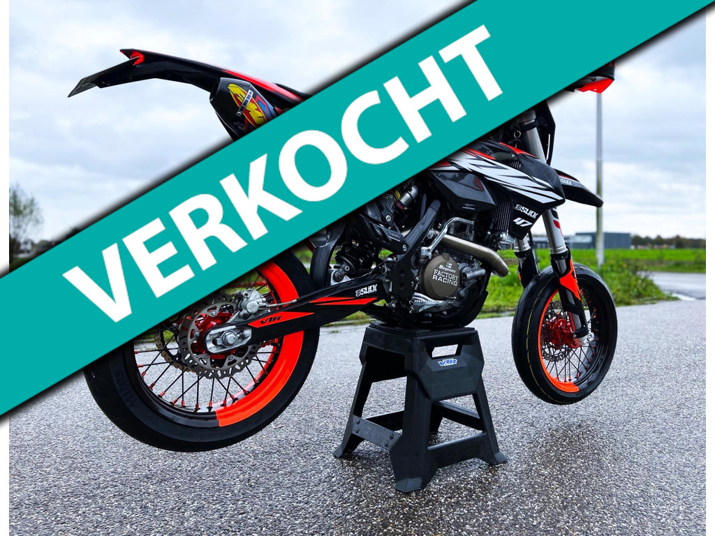 KTM 450/500 EXC-F 2014 model Supermoto Supermotard A2
