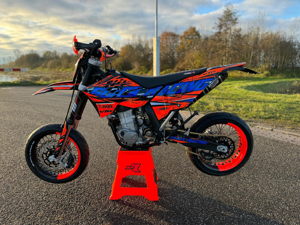 KTM 530 EXC-R Supermoto Supermotard SM A2 rijbewijs
