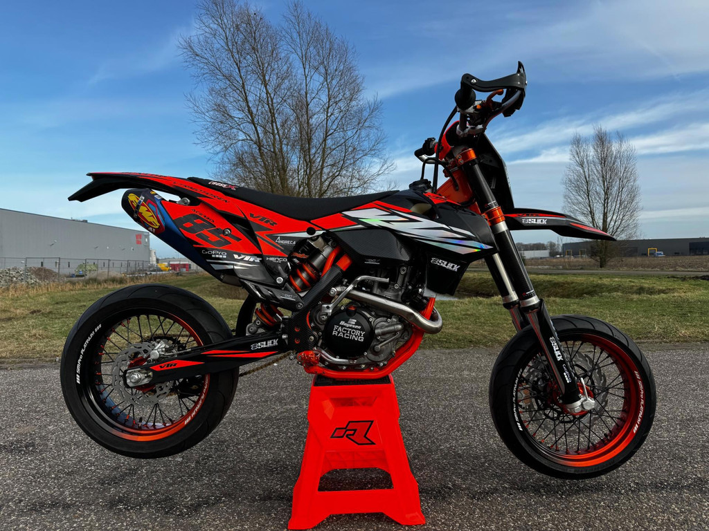 KTM 450/500 EXC-F Supermotard Supermoto 2016 model A2 Vol vermogen