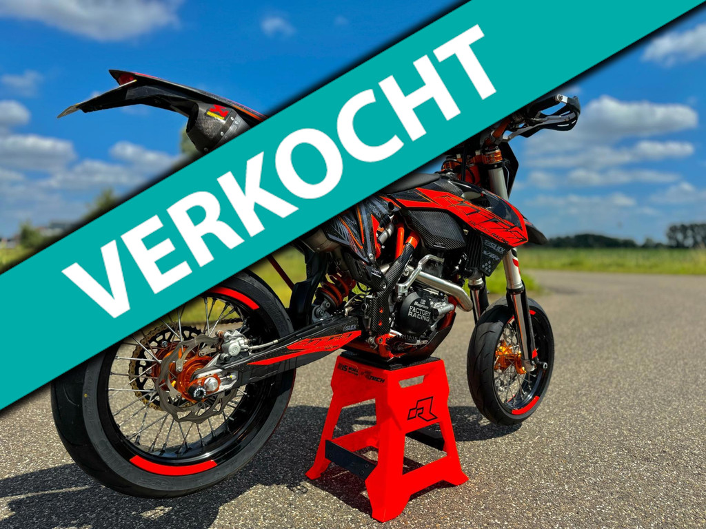 KTM Supermotard 500 EXC Supermoto A2 Rijbewijs Supermotard
