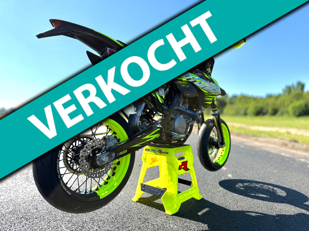 KTM 500 EXC Supermoto Supermotard A2 rijbewijs NIEUWSTAAT!