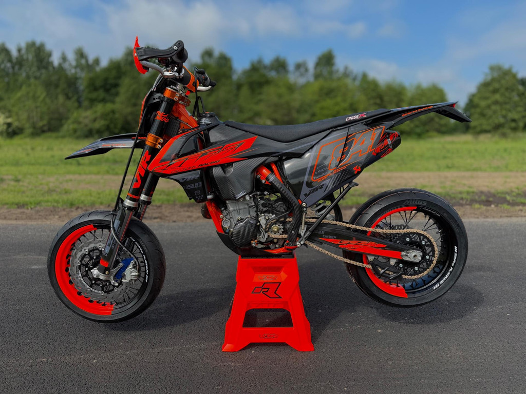 KTM A 450/500 EXC-F Supermoto Supermotard A2 rijbewijs