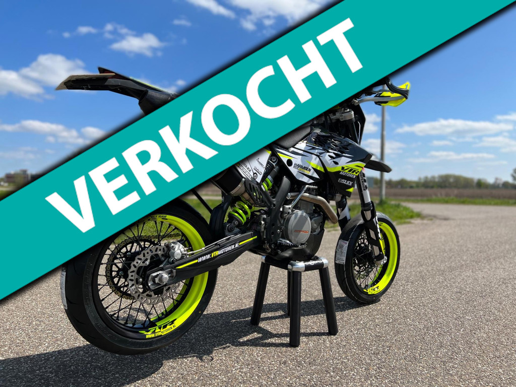 KTM 530 Exc-R Supermoto Supermotard A2 rijbewijs