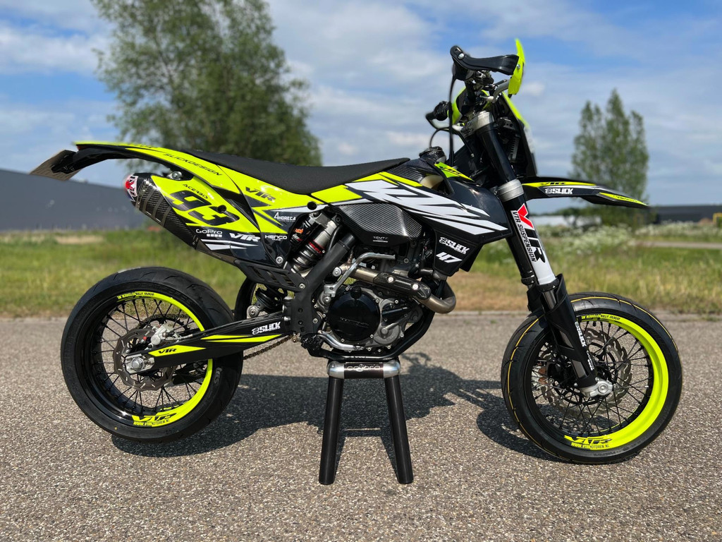 KTM 500 EXC Supermotard 2014 Supermoto A2 GRATIS HELM