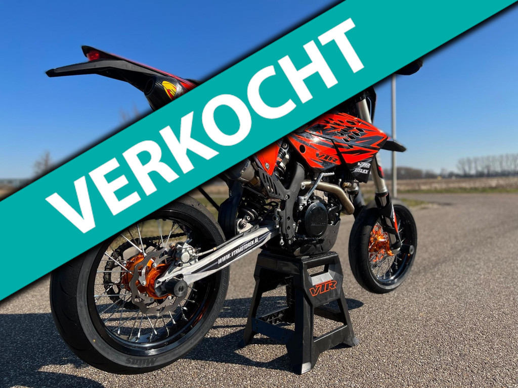 KTM 530 EXC 2010 Supermotard Supermoto A2 rijbewijs