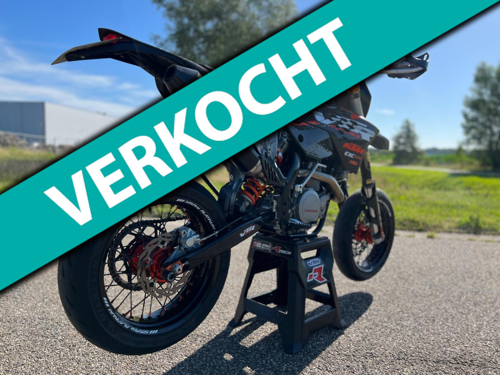 KTM 530 EXC-R Supermoto Supermotard VTR Style A2 rijbewijs