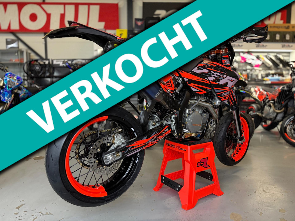 KTM Supermotard 530 EXC-R Supermoto A2 Rijbewijs