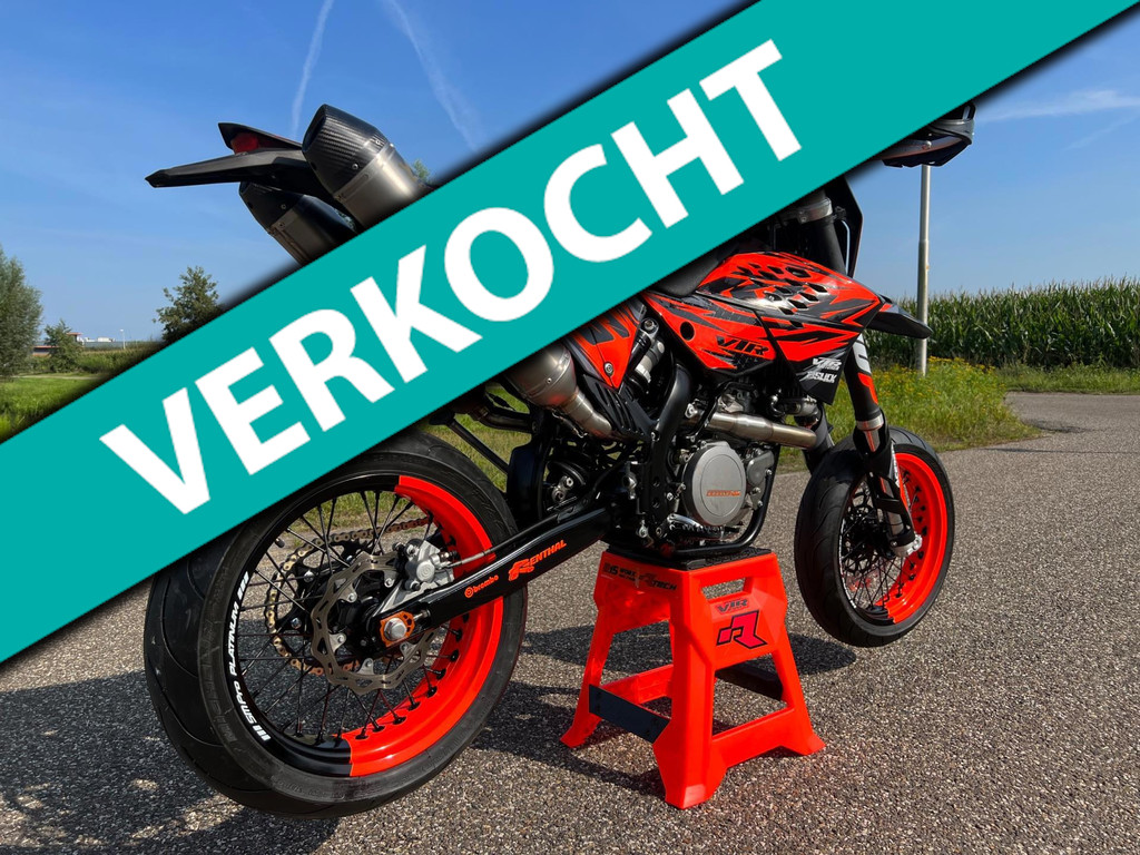 KTM 530 Exc-R Supermoto Supermotard SM A2 rijbewijs