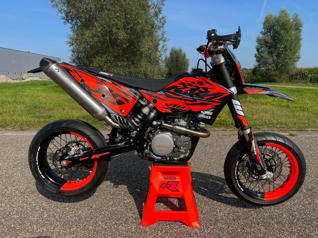 KTM 530 Exc-R Supermoto Supermotard SM A2 rijbewijs