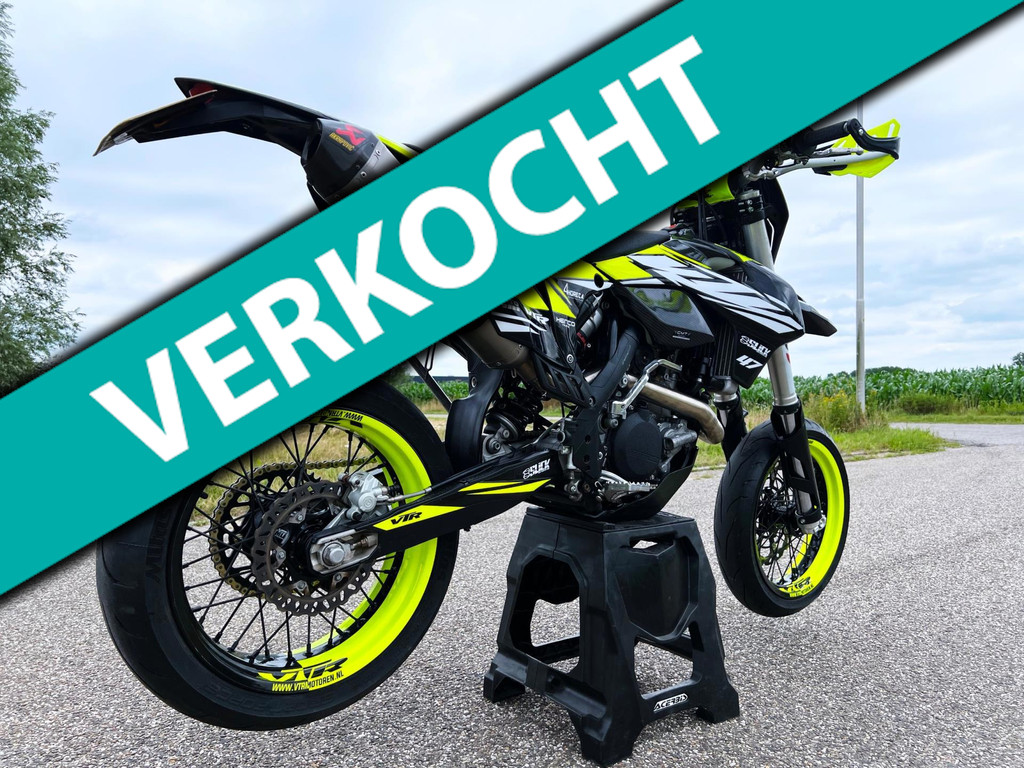 KTM 450/500 Exc Supermoto Supermotard A2 rijbewijs VTR Style