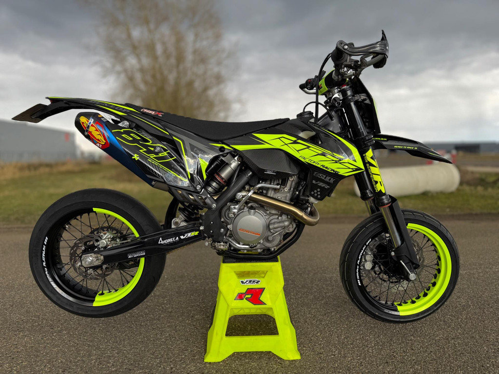 KTM 500 EXC Supermoto A2 rijbewijs Supermotard 450 2014 model