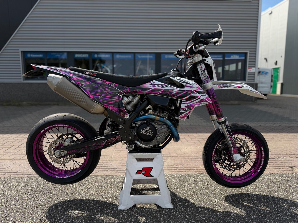 KTM 450/500 EXC-F 2022 model Supermoto Supermotard Sm A2 rijbewijs