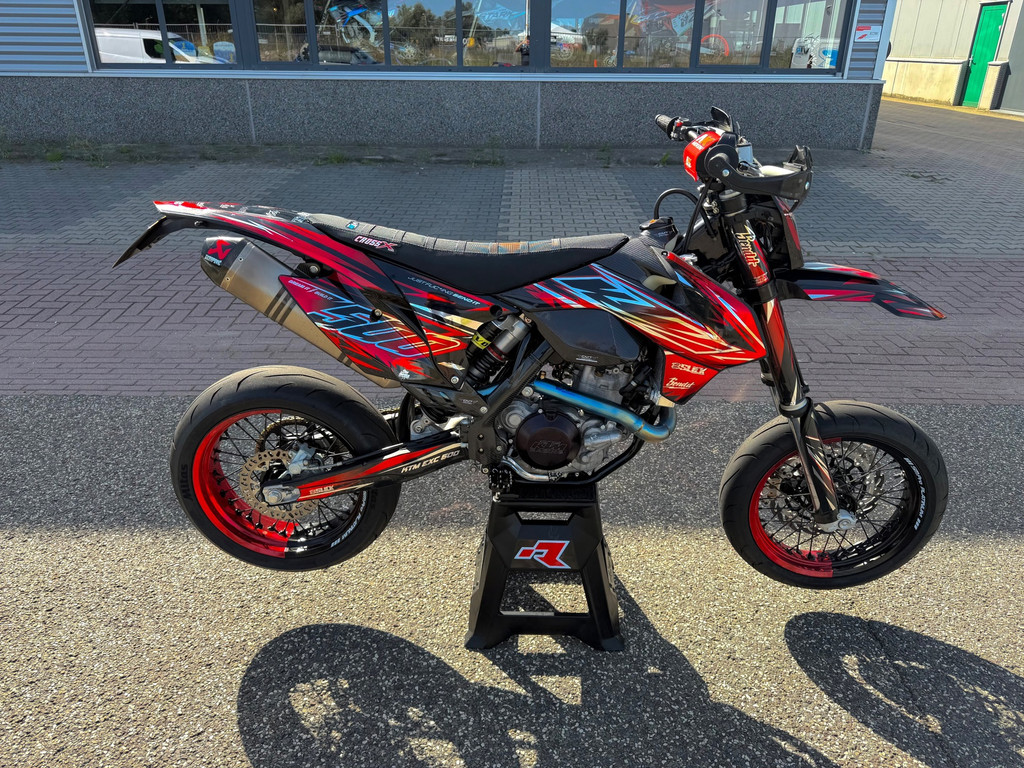 KTM 500 EXC Supermoto Supermotard A2 rijbewijs NIEUWSTAAT!